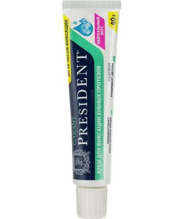 PRESIDENT Garant cream for fixing dentures with M-2 pcs - Buy Online on GoSupps.com