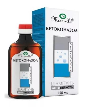 mirrolla Shampoo against dandruff with ketoconazole 150 ml-4pcs - Buy Online on GoSupps.com