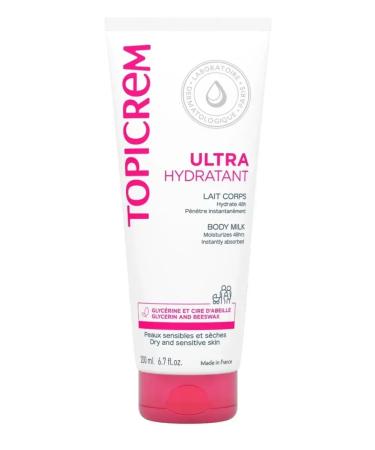 TOPICREM Ultra-moistening milk for the body 200 ml-4pcs