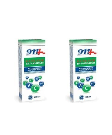 911 Your emergency service 911 Balm vitamin ragged Patan Vol 150ml-4 pcs