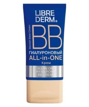 LIBREDERM Hyalurone BB cream All-In-ONE 50 ml-4pcs