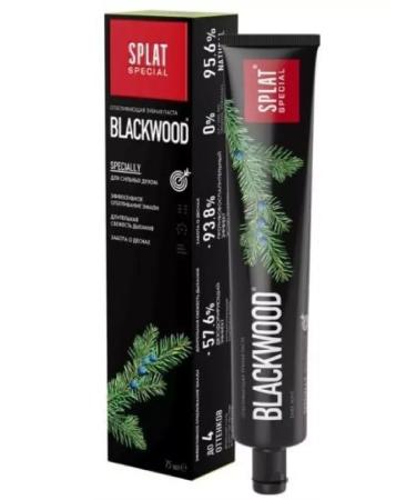 SPLAT Special toothpaste Blackwood 75 ml-3pcs - Buy Online on GoSupps.com