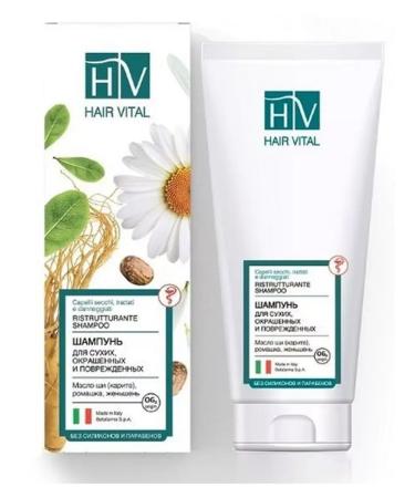 HAIR VITAL Shampoo D Sukhikh is dyed up the hair 200ml-3 pcs