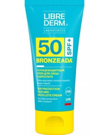 Libriderm Bronzia cream of the face of the neckline zone with 50ml-2 pcs - Buy Online on GoSupps.com