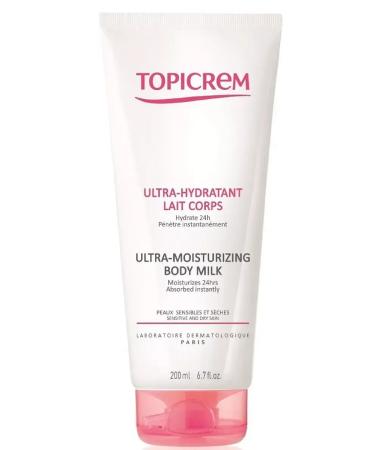TOPICREM Ultra-moisturizing body of the body 200 ml-3pcs - Buy Online on GoSupps.com