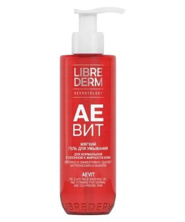 LIBREDERM Aevit gel soft for washing 200 ml-4pcs