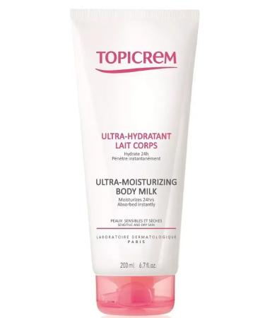 TOPICREM Ultra-moistening milk for body 200 ml-2 pcs - Buy Online on GoSupps.com