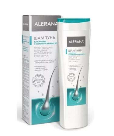 Alerana Shampoo D fatty and combined hair 250ml-2 pcs - Buy Online on GoSupps.com
