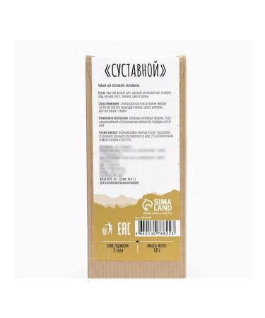 JEKITCHAY Herbal tea "joint" in pyramids 60 g - Buy Online on GoSupps.com
