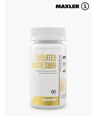 Chelated Magnesium Magnesium Helat 200mg Maxler 60 tablets