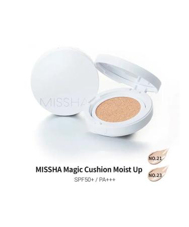 MISSHA Cushon Moisturizer for the face tone 21 SPF50 15 g - Buy Online on GoSupps.com