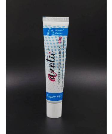 Azotii Cream glue for prostheses (without taste) 2pcs - Buy Online on GoSupps.com