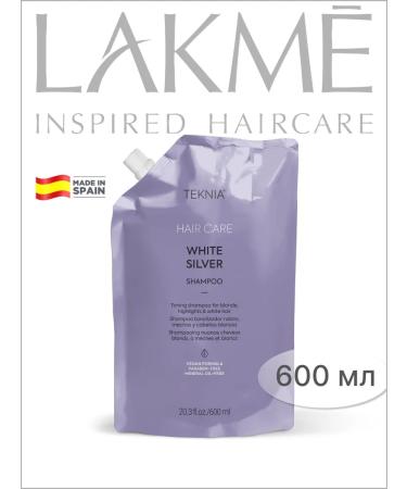 Lakme Shampoo toning against yellowness for blond hair 600 ml