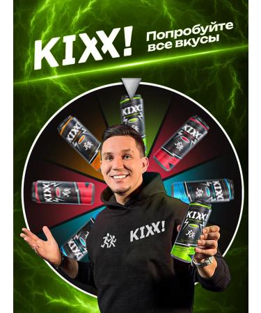 KIXXX Paranormal Lime Energetic from D. Maslennikov 24x0.45 liters - Buy Online on GoSupps.com