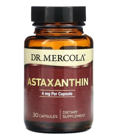 Dr Mercola Dr. Mercola Astaxantin 4 mg 30 capsules