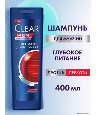 clear Hair shampoo "Deep power 2B1" 400 ml