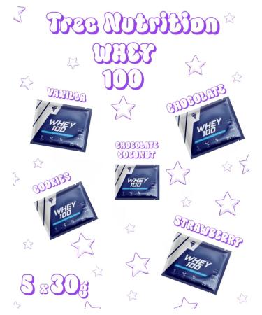 Trec Nutrition Mix of flavors of the Protein of TREC Whey 5pcs - 30g