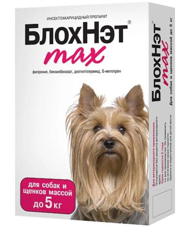 ASTRAPHARM BlochNet Max Drops from Blox ticks for dogs of puppies  - Buy Online on GoSupps.com