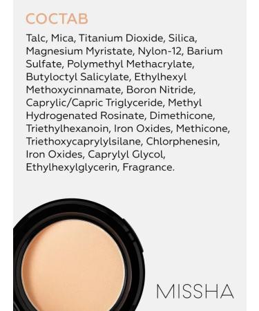 MISSHA Compact face powder SPF25 (No.21 -light beige) 10g - Buy Online on GoSupps.com