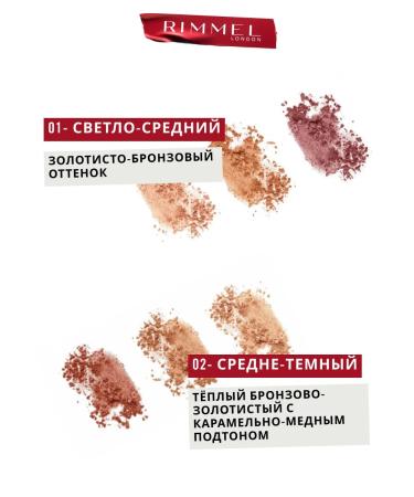 Rimmel Palette for contouring highlighter sculptor blush tone 002 - Buy Online on GoSupps.com