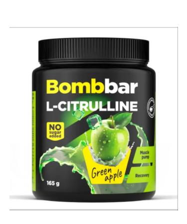 BombBar Amino acid L-Citrullin 165 gr apple