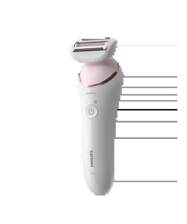 Philips 8000 BRE740 10 epalator for wet and dry shaving