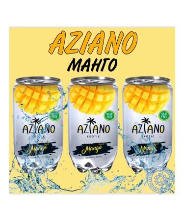 AZIANO Shipped asano mango without sugar 3pcs 350 ml