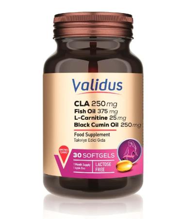 Validus CLA + Fish Fool + L-Carnitin Super Slim capsules 30 pcs