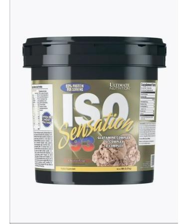 Ultimate Nutrition ISO Sensation protein 2.27 kg chocolate lipstick