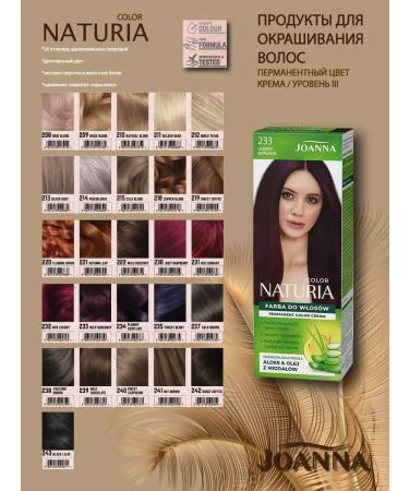 JOANNA Hair color Color Naturia no233 - Buy Online on GoSupps.com