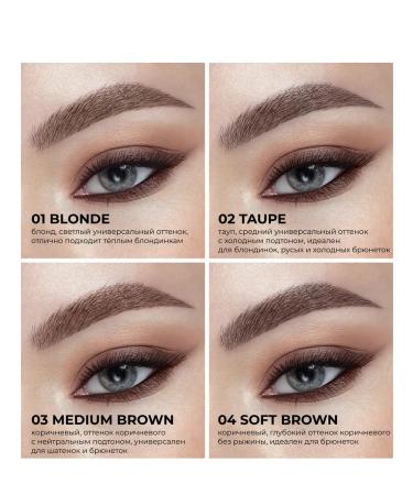 RELOUIS Eyebrow pencil mechanical Brow Wow tone 03 - Buy Online on GoSupps.com