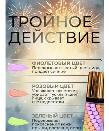 Cosmetic bag Basic base base is a tricolor base for makeup - Buy Online on GoSupps.com