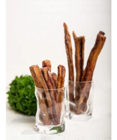 chewing dog Bull root 20cm 2pcs 100 g long -playing treat for dogs - Buy Online on GoSupps.com