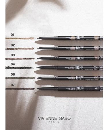 VIVIENNE SABO Brow Arcade eyebrow pencil tone 01 light brown - Buy Online on GoSupps.com