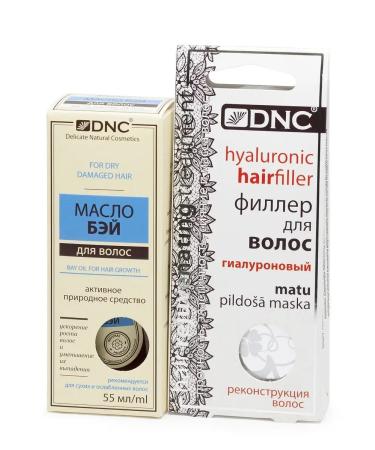 DNC Bay Oil and Filler Hair Kit. For growth and hair loss nourishment protection and reconstruction. - Buy Online on GoSupps.com