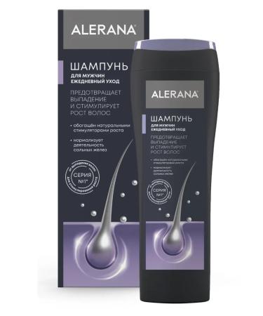 Alerana Aleran shampoo for men daily care 2 pack of 250 - Buy Online on GoSupps.com