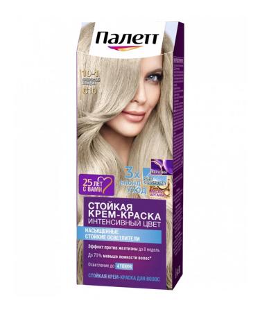 Schwarzkopf Professional Hair dye Palett tone C10 (10-1) Silver blond