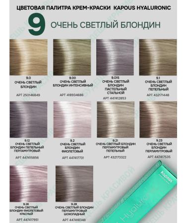 Kapous Professional Hy 4.84 Cream-painting with hyaluronic acid 100 ml - Buy Online on GoSupps.com