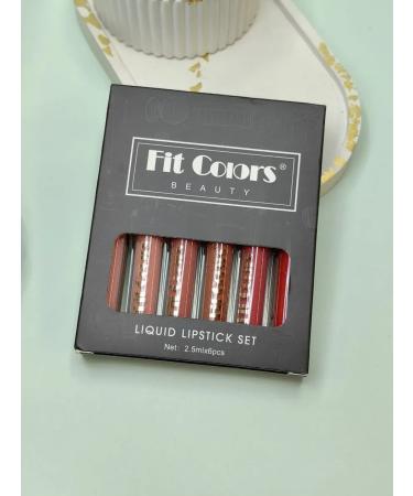 Lipstick Fit Colors 6 pcs