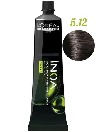 L'Oreal Inoa ODS2 dye oxidation without ammonia 5.12
