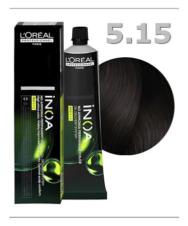 L'Oreal Inoa ODS2 dye oxidation without ammonia 5.15