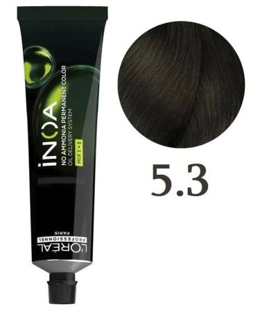 L'Oreal Inoa ODS2 dye oxidation without ammonia 5.3
