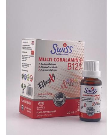 Gairbekstore Swiss Multi Cobalamin Bi2 Spray 20 ML