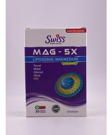 Gairbekstore Swiss MAG-5X. 30 capsules - Buy Online on GoSupps.com