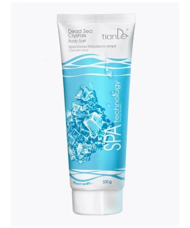 tianDe Body scrub cleansing "Crystals of the Dead Sea" 330 g - Buy Online on GoSupps.com