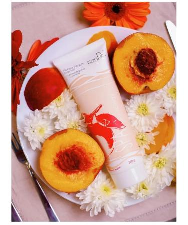 tianDe Salt "honey peach" anti -cellulite body scrub 380 g - Buy Online on GoSupps.com