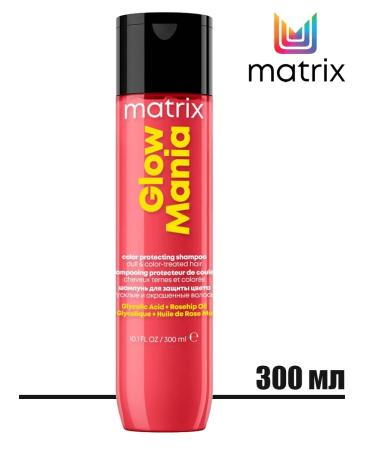 MATRIX Glow Mania shampoo for the brightness of dyed and dull hair