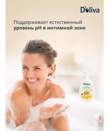 Doliva Gel for intimate hygiene care cosmetics 300 ml 2pcs - Buy Online on GoSupps.com