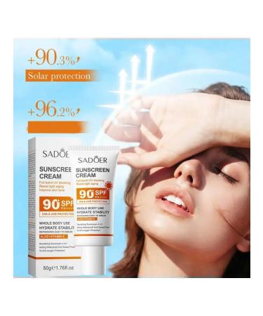 Sadorer Solno -playing cream SPF 90+ PA +++ with a whitening effect - Buy Online on GoSupps.com