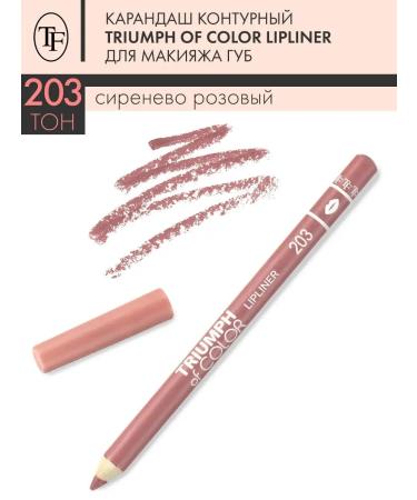 TF Cosmetics Triumph of Color Lipliner lips